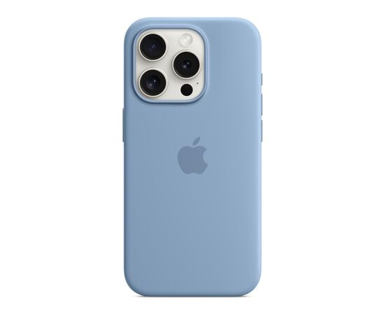 Чехол для мобильного телефона Apple iPhone 15 Pro Silicone Case with MagSafe Winter Blue (MT1L3ZM/A), изображение 3