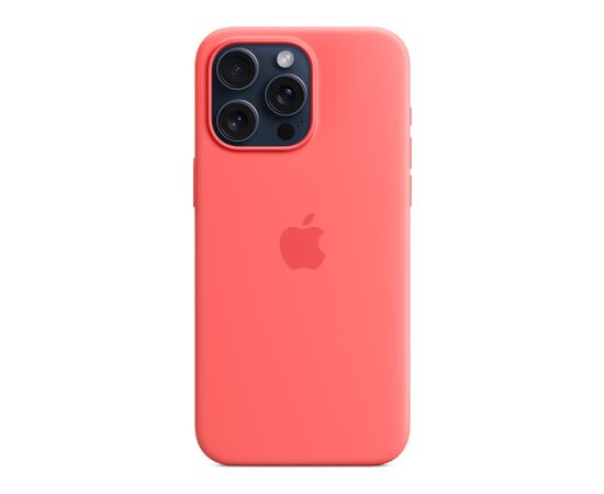 Чехол для мобильного телефона Apple iPhone 15 Pro Max Silicone Case with MagSafe Guava (MT1V3ZM/A), изображение 2 Чехол для мобильного телефона Apple iPhone 15 Pro Max Silicone Case with MagSafe Guava (MT1V3ZM/A), изображение 2