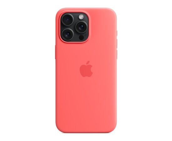 Чехол для мобильного телефона Apple iPhone 15 Pro Max Silicone Case with MagSafe Guava (MT1V3ZM/A), изображение 4 Чехол для мобильного телефона Apple iPhone 15 Pro Max Silicone Case with MagSafe Guava (MT1V3ZM/A), изображение 4
