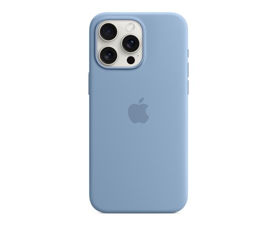 Чехол для мобильного телефона Apple iPhone 15 Pro Max Silicone Case with MagSafe Winter Blue (MT1Y3ZM/A), изображение 3