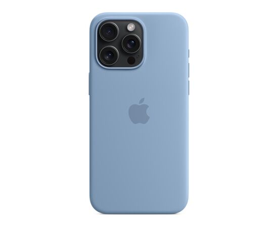 Чехол для мобильного телефона Apple iPhone 15 Pro Max Silicone Case with MagSafe Winter Blue (MT1Y3ZM/A), изображение 4