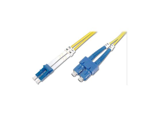 Оптический патчкорд Digitus LC/UPC-SC/UPC,9/125,OS2,duplex,2m (DK-2932-02), изображение 2 Оптический патчкорд Digitus LC/UPC-SC/UPC,9/125,OS2,duplex,2m (DK-2932-02), изображение 2