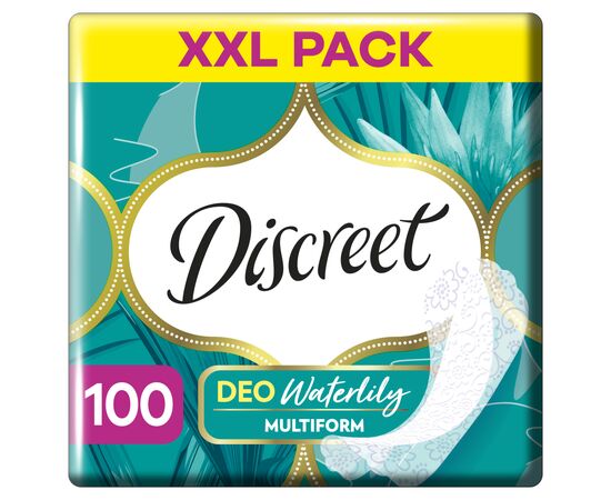 Ежедневные прокладки Discreet Deo Water Lily 100 шт (8001090162274)