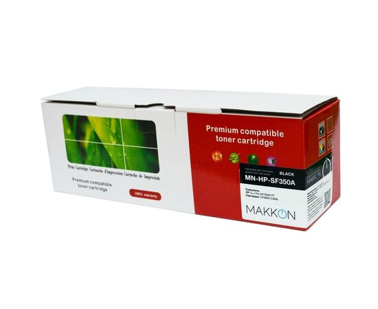 Картридж Makkon HP CLJP СF350A (130A) 1.3k black (MN-HP-SF350A)