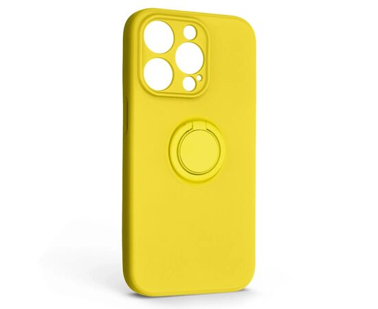 Чохол до мобільного телефона Armorstandart Icon Ring Apple iPhone 14 Pro Yellow (ARM68711)