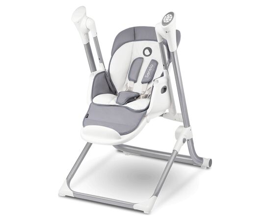 Стульчик для кормления Lionelo 2 в 1 Lionelo Niles Grey (LO-NILES GREY), изображение 5 Стульчик для кормления Lionelo 2 в 1 Lionelo Niles Grey (LO-NILES GREY), изображение 5