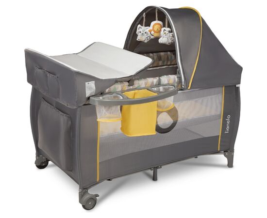 Детский манеж Lionelo Sven Plus Yellow Scandi (LO-SVEN PLUS YELLOW SCANDI)