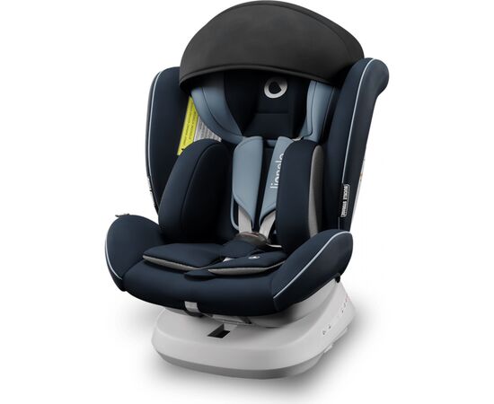 Автокресло Lionelo Bastiaan One 0-36 кг Blue Navy (LO-BASTIAAN ONE BLUE NAVY), изображение 4 Автокресло Lionelo Bastiaan One 0-36 кг Blue Navy (LO-BASTIAAN ONE BLUE NAVY), изображение 4
