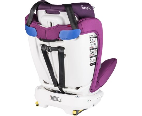 Автокресло Lionelo Bastiaan Violet (LO-BASTIAAN VIOLET), изображение 6 Автокресло Lionelo Bastiaan Violet (LO-BASTIAAN VIOLET), изображение 6
