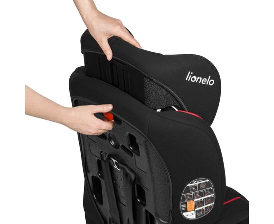 Автокресло Lionelo NICO BLACK RED (LO- NICO BLACK RED), изображение 12 Автокресло Lionelo NICO BLACK RED (LO- NICO BLACK RED), изображение 12