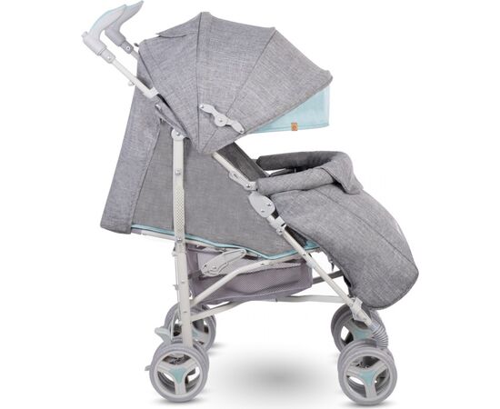 Коляска Lionelo Irma Grey Mint (LO-IRMA MINT), изображение 5 Коляска Lionelo Irma Grey Mint (LO-IRMA MINT), изображение 5