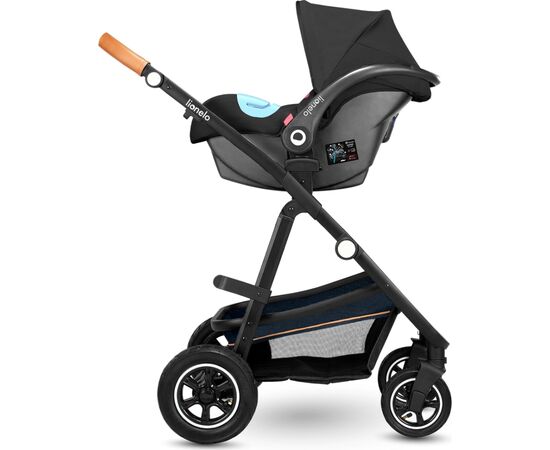 Коляска Lionelo 3 в 1 Amber Blue Navy (LO-AMBER BLUE NAVY (3in1)), изображение 5