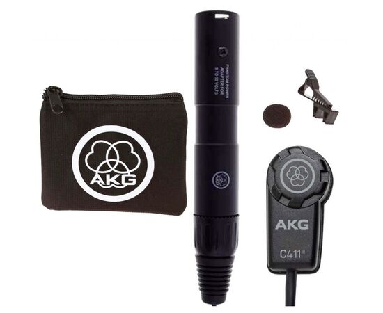 Мікрофон AKG C411 PP (2571H00040), зображення 5 Мікрофон AKG C411 PP (2571H00040), зображення 5