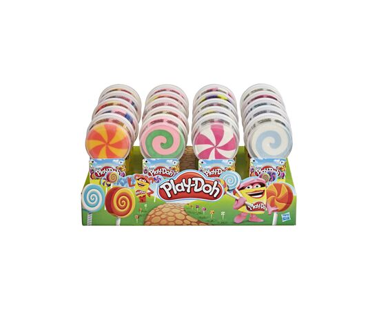 Набор для творчества Hasbro Play-Doh Баночка пластилина в форме леденца 85 г (E7775), изображение 2 Набор для творчества Hasbro Play-Doh Баночка пластилина в форме леденца 85 г (E7775), изображение 2