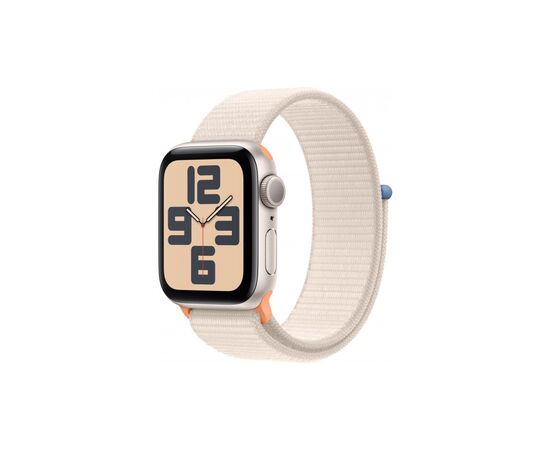 Смарт-часы Apple Watch SE 2023 GPS 40mm Starlight Aluminium Case with Starlight Sport Loop (MR9W3QP/A)