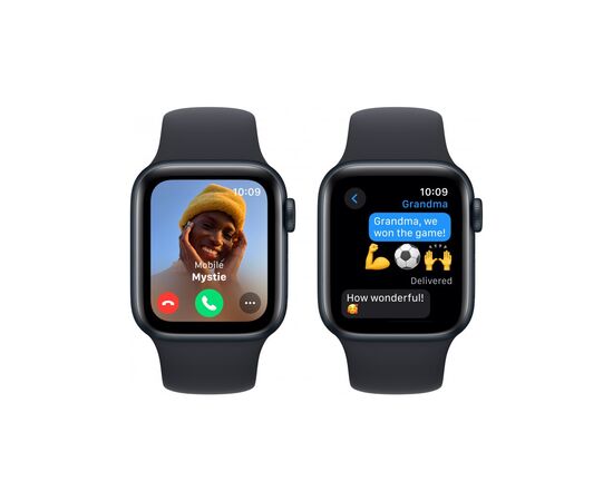 Смарт-годинник Apple Watch SE 2023 GPS 40mm Midnight Aluminium Case with Midnight Sport Band - S/M (MR9X3QP/A), зображення 4 Смарт-годинник Apple Watch SE 2023 GPS 40mm Midnight Aluminium Case with Midnight Sport Band - S/M (MR9X3QP/A), зображення 4