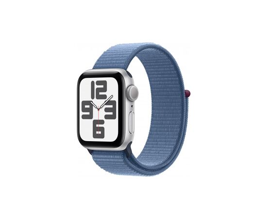Смарт-часы Apple Watch SE 2023 GPS 40mm Silver Aluminium Case with Winter Blue Sport Loop (MRE33QP/A)