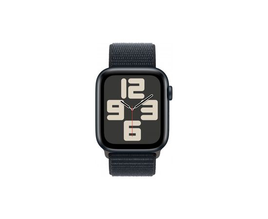Смарт-годинник Apple Watch SE 2023 GPS 44mm Midnight Aluminium Case with Midnight Sport Loop (MREA3QP/A), зображення 2 Смарт-годинник Apple Watch SE 2023 GPS 44mm Midnight Aluminium Case with Midnight Sport Loop (MREA3QP/A), зображення 2
