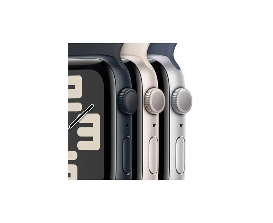 Смарт-годинник Apple Watch SE 2023 GPS 44mm Silver Aluminium Case with Storm Blue Sport Band - S/M (MREC3QP/A), зображення 3 Смарт-годинник Apple Watch SE 2023 GPS 44mm Silver Aluminium Case with Storm Blue Sport Band - S/M (MREC3QP/A), зображення 3