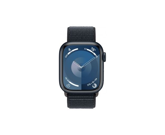 Смарт-годинник Apple Watch Series 9 GPS 41mm Midnight Aluminium Case with Midnight Sport Loop (MR8Y3QP/A), зображення 2 Смарт-годинник Apple Watch Series 9 GPS 41mm Midnight Aluminium Case with Midnight Sport Loop (MR8Y3QP/A), зображення 2