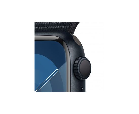 Смарт-годинник Apple Watch Series 9 GPS 41mm Midnight Aluminium Case with Midnight Sport Loop (MR8Y3QP/A), зображення 3 Смарт-годинник Apple Watch Series 9 GPS 41mm Midnight Aluminium Case with Midnight Sport Loop (MR8Y3QP/A), зображення 3