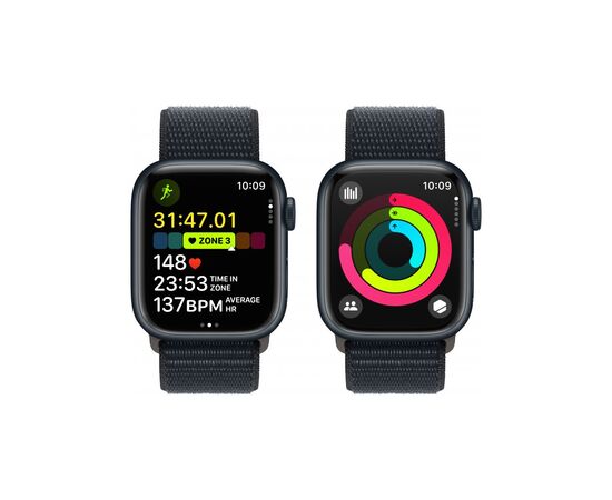 Смарт-годинник Apple Watch Series 9 GPS 41mm Midnight Aluminium Case with Midnight Sport Loop (MR8Y3QP/A), зображення 8 Смарт-годинник Apple Watch Series 9 GPS 41mm Midnight Aluminium Case with Midnight Sport Loop (MR8Y3QP/A), зображення 8
