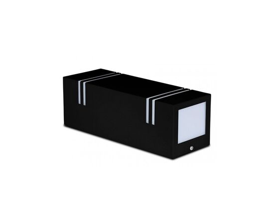 Светильник V-TAC LED SKU-7512, Wall Sleek Wall Fitting GU10 Square Black 2 Wa (3800157617710), изображение 4 Светильник V-TAC LED SKU-7512, Wall Sleek Wall Fitting GU10 Square Black 2 Wa (3800157617710), изображение 4