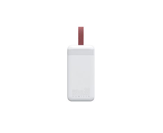 Батарея универсальная Proda PD-P96 30000 mAh, Type-C/micro-USB 2A input, 2*USB 2A output, w Torch (PRD-PD-96-WT), изображение 2 Батарея универсальная Proda PD-P96 30000 mAh, Type-C/micro-USB 2A input, 2*USB 2A output, w Torch (PRD-PD-96-WT), изображение 2