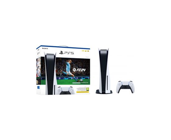 Ігрова консоль PlayStation 5 Ultra HD Blu-ray 825GB + (EASPORTS FC 24) Sony (1000040036)