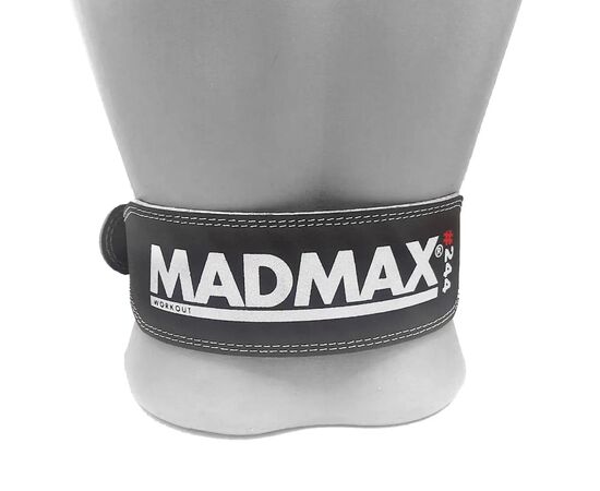 Атлетический пояс MadMax MFB-244 Sandwich шкіряний Black S (MFB-244_S), изображение 9 Атлетический пояс MadMax MFB-244 Sandwich шкіряний Black S (MFB-244_S), изображение 9