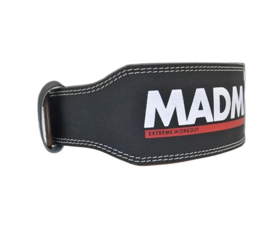 Атлетический пояс MadMax MFB-245 Full leather шкіряний Black S (MFB-245_S), изображение 4 Атлетический пояс MadMax MFB-245 Full leather шкіряний Black S (MFB-245_S), изображение 4