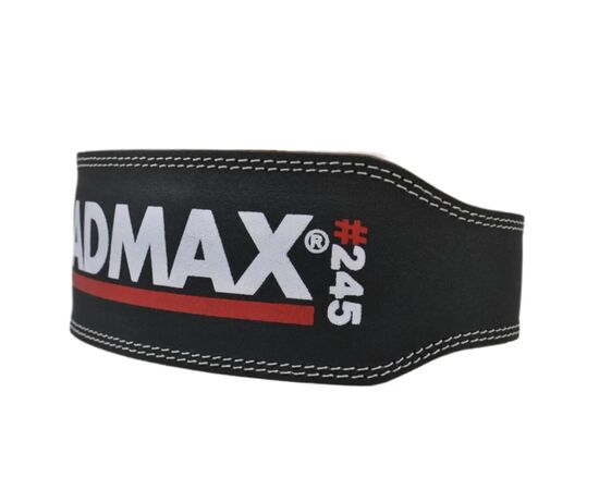 Атлетический пояс MadMax MFB-245 Full leather шкіряний Black S (MFB-245_S), изображение 5 Атлетический пояс MadMax MFB-245 Full leather шкіряний Black S (MFB-245_S), изображение 5