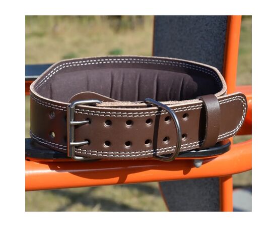 Атлетический пояс MadMax MFB-246 Full leather шкіряний Chocolate Brown L (MFB-246_L), изображение 6 Атлетический пояс MadMax MFB-246 Full leather шкіряний Chocolate Brown L (MFB-246_L), изображение 6