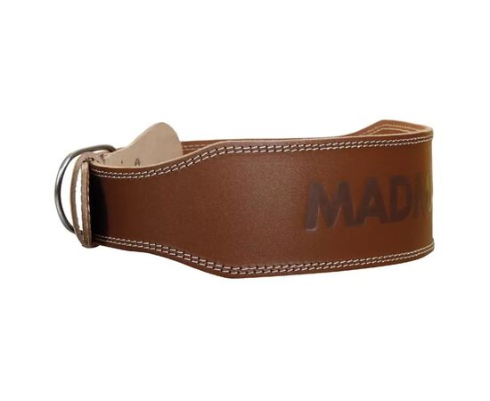 Атлетичний пояс MadMax MFB-246 Full leather шкіряний Chocolate Brown M (MFB-246_M)
