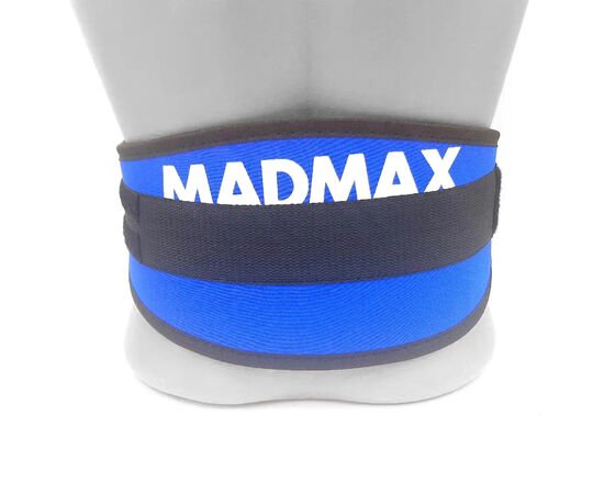 Атлетический пояс MadMax MFB-421 Simply the Best неопреновий Black M (MFB-421-BLU_M), изображение 10 Атлетический пояс MadMax MFB-421 Simply the Best неопреновий Black M (MFB-421-BLU_M), изображение 10