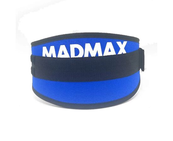 Атлетический пояс MadMax MFB-421 Simply the Best неопреновий Black M (MFB-421-BLU_M), изображение 6 Атлетический пояс MadMax MFB-421 Simply the Best неопреновий Black M (MFB-421-BLU_M), изображение 6