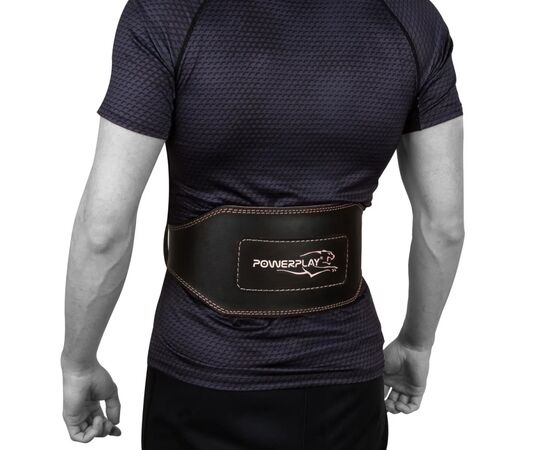 Атлетичний пояс PowerPlay 5053 Black XL (PP_5053_XL_Black/Black), зображення 9 Атлетичний пояс PowerPlay 5053 Black XL (PP_5053_XL_Black/Black), зображення 9