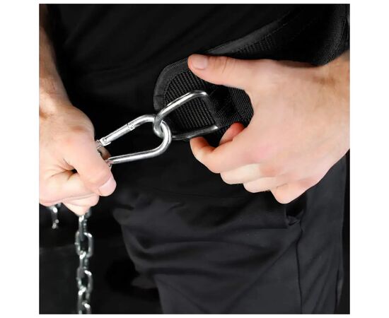 Утяжелитель PowerPlay з ланцюгом 3095 неопреновий Чорний (PP_3095), изображение 9 Утяжелитель PowerPlay з ланцюгом 3095 неопреновий Чорний (PP_3095), изображение 9