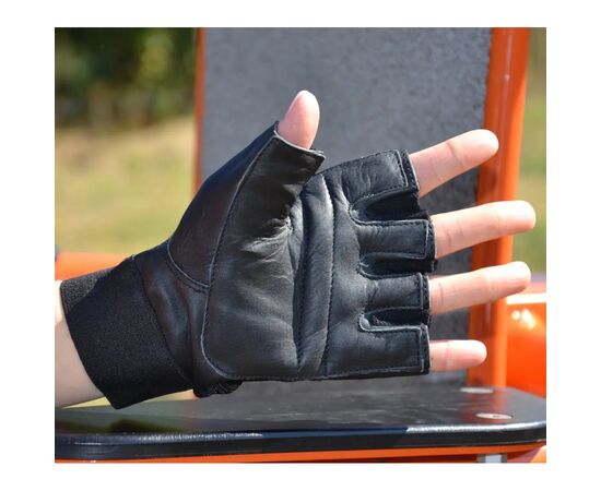 Перчатки для фитнеса MadMax MFG-248 Clasic Exclusive Black S (MFG-248-Black_S), изображение 3 Перчатки для фитнеса MadMax MFG-248 Clasic Exclusive Black S (MFG-248-Black_S), изображение 3