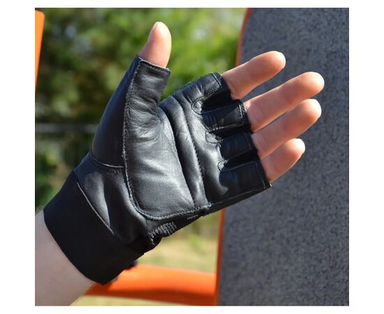 Перчатки для фитнеса MadMax MFG-248 Clasic Exclusive Black S (MFG-248-Black_S), изображение 6 Перчатки для фитнеса MadMax MFG-248 Clasic Exclusive Black S (MFG-248-Black_S), изображение 6