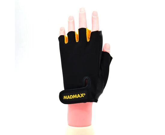 Перчатки для фитнеса MadMax MFG-251 Rainbow Orange L (MFG-251-ORG_L), изображение 2 Перчатки для фитнеса MadMax MFG-251 Rainbow Orange L (MFG-251-ORG_L), изображение 2