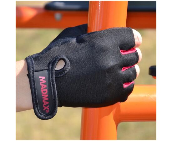 Перчатки для фитнеса MadMax MFG-251 Rainbow Rubine Red M (MFG-251-RED_M), изображение 8 Перчатки для фитнеса MadMax MFG-251 Rainbow Rubine Red M (MFG-251-RED_M), изображение 8