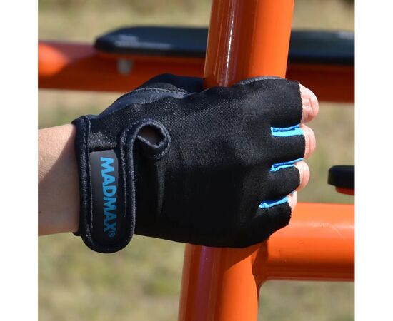 Перчатки для фитнеса MadMax MFG-251 Rainbow Turquoise L (MFG-251-TRQ_L), изображение 8 Перчатки для фитнеса MadMax MFG-251 Rainbow Turquoise L (MFG-251-TRQ_L), изображение 8