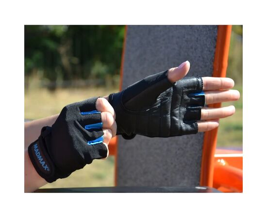 Перчатки для фитнеса MadMax MFG-251 Rainbow Turquoise S (MFG-251-TRQ_S), изображение 9