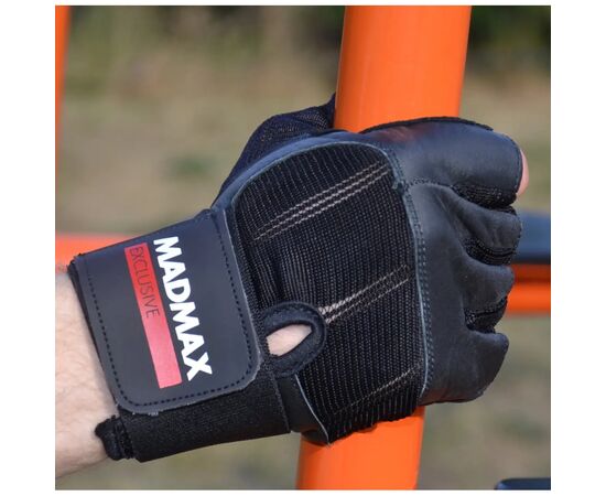 Рукавички для фітнесу MadMax MFG-269 Professional Exclusive Black M (MFG-269-Black_M), зображення 5
