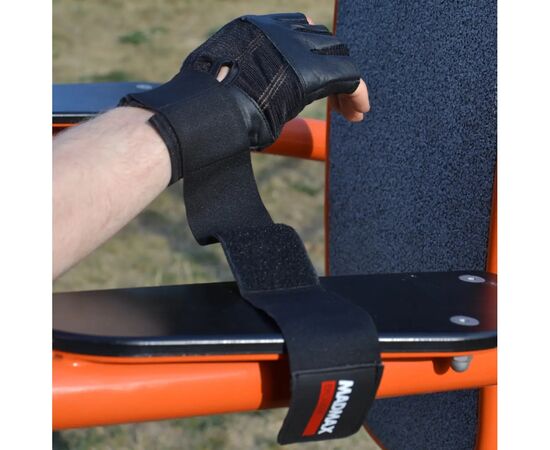 Рукавички для фітнесу MadMax MFG-269 Professional Exclusive Black M (MFG-269-Black_M), зображення 8