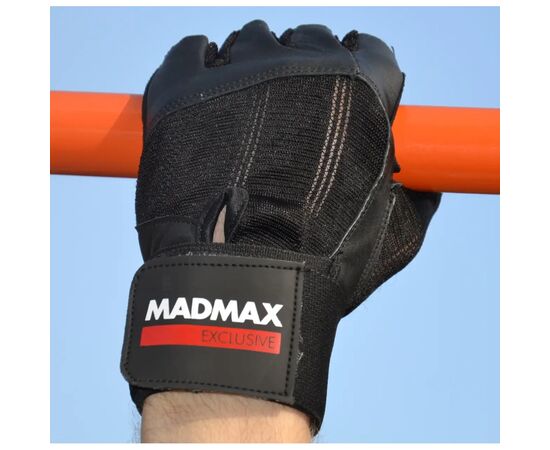 Рукавички для фітнесу MadMax MFG-269 Professional Exclusive Black S (MFG-269-Black_S), зображення 9