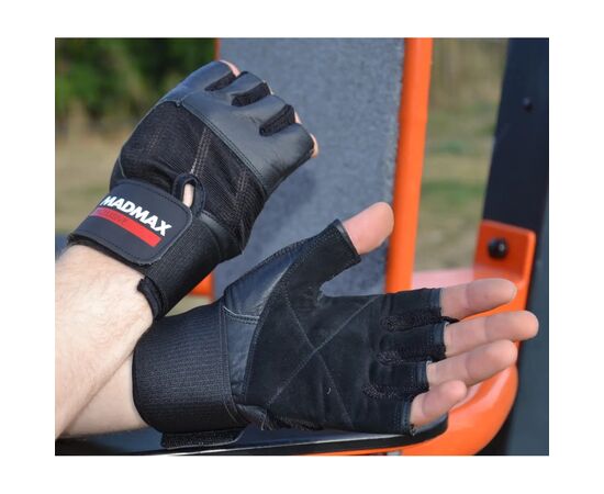 Рукавички для фітнесу MadMax MFG-269 Professional Exclusive Black XXL (MFG-269-Black_XXL), зображення 4