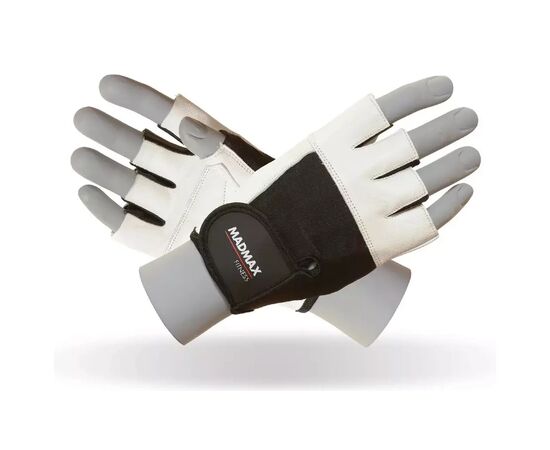 Перчатки для фитнеса MadMax MFG-444 Fitness White M (MFG-444-White_M)