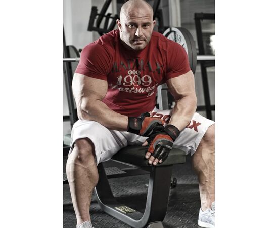 Перчатки для фитнеса MadMax MFG-568 Extreme 2nd edition Black/Red L (MFG-568_L), изображение 10 Перчатки для фитнеса MadMax MFG-568 Extreme 2nd edition Black/Red L (MFG-568_L), изображение 10
